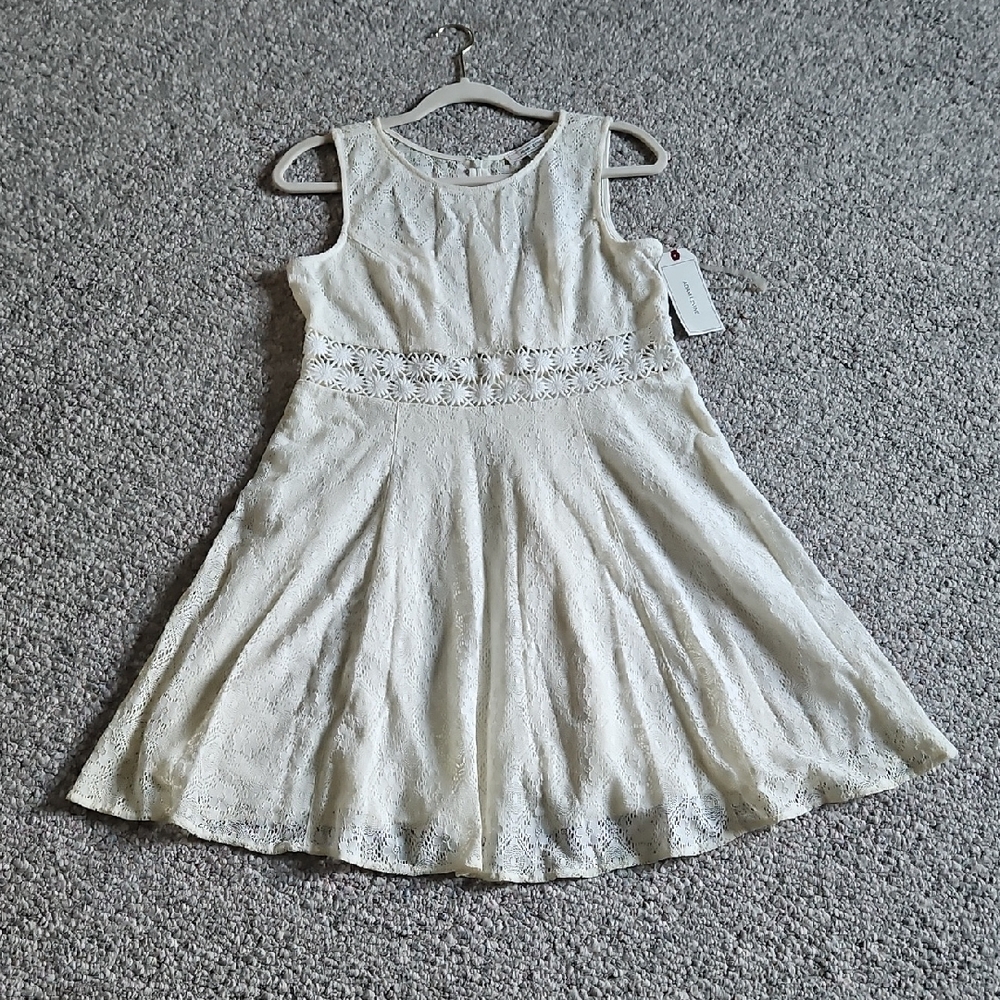 Adam Levine Collection Ivory Lace Dress